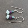 Turquoise, Amethyst , Blue Opal Earrings (5)