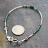 Dainty emerald and mint sb Barcelet (5)