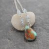 Aquamarine & Turquoise Drop Necklace