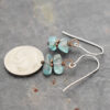 Dainty Blue Apatite Earrings