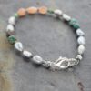 Pearl, Turquoise, Moonstone Bracelet (5) Pearl, Turquoise, Moonstone Bracelet (5)