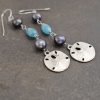 Long Sand Dollar Earrings