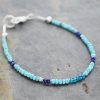 Turquoise, Blue Apatite Bracelet (2)