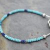 Turquoise, Blue Apatite Bracelet (4)