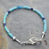 Turquoise, Blue Apatite Bracelet (5)