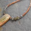 Beaded Red Creek Jasper Necklace