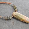Beaded Red Creek Jasper Necklace