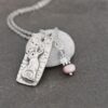 silver Rabbit necklace silver Rabbit necklace