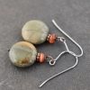 Sunstone & Owyhee Picture Jasper Earrings