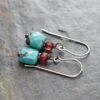 garnet & turquoise earrings (4)