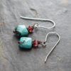 garnet & turquoise earrings (5)