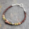 Garnet & Biwa Pearl Bracelet (4) Garnet & Biwa Pearl Bracelet (4)