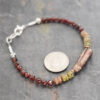 Garnet & Biwa Pearl Bracelet (7) Garnet & Biwa Pearl Bracelet (7)