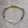 Garnet & Biwa Pearl Bracelet (8) Garnet & Biwa Pearl Bracelet (8)