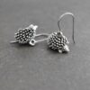 Hedgehog earrings