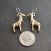 Gold Giraffe earrings Gold Giraffe earrings