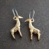 Gold Giraffe earrings Gold Giraffe earrings