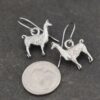 Llama earrings Silver Alpaca Llama Earrings
