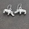 Sliver 3d Rhino Earrings Sliver 3d Rhino Earrings