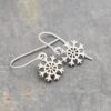 Sliver snowflake earrings Sliver snowflake earrings