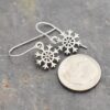 Sliver snowflake earrings Sliver snowflake earrings