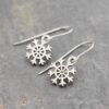 Sliver snowflake earrings Sliver snowflake earrings