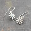 Sliver snowflake earrings Sliver snowflake earrings