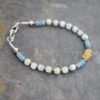 Aquamarine gemstone bracelet Aquamarine gemstone bracelet
