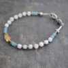 Aquamarine gemstone bracelet Aquamarine gemstone bracelet