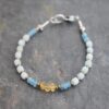 Aquamarine gemstone bracelet Aquamarine gemstone bracelet