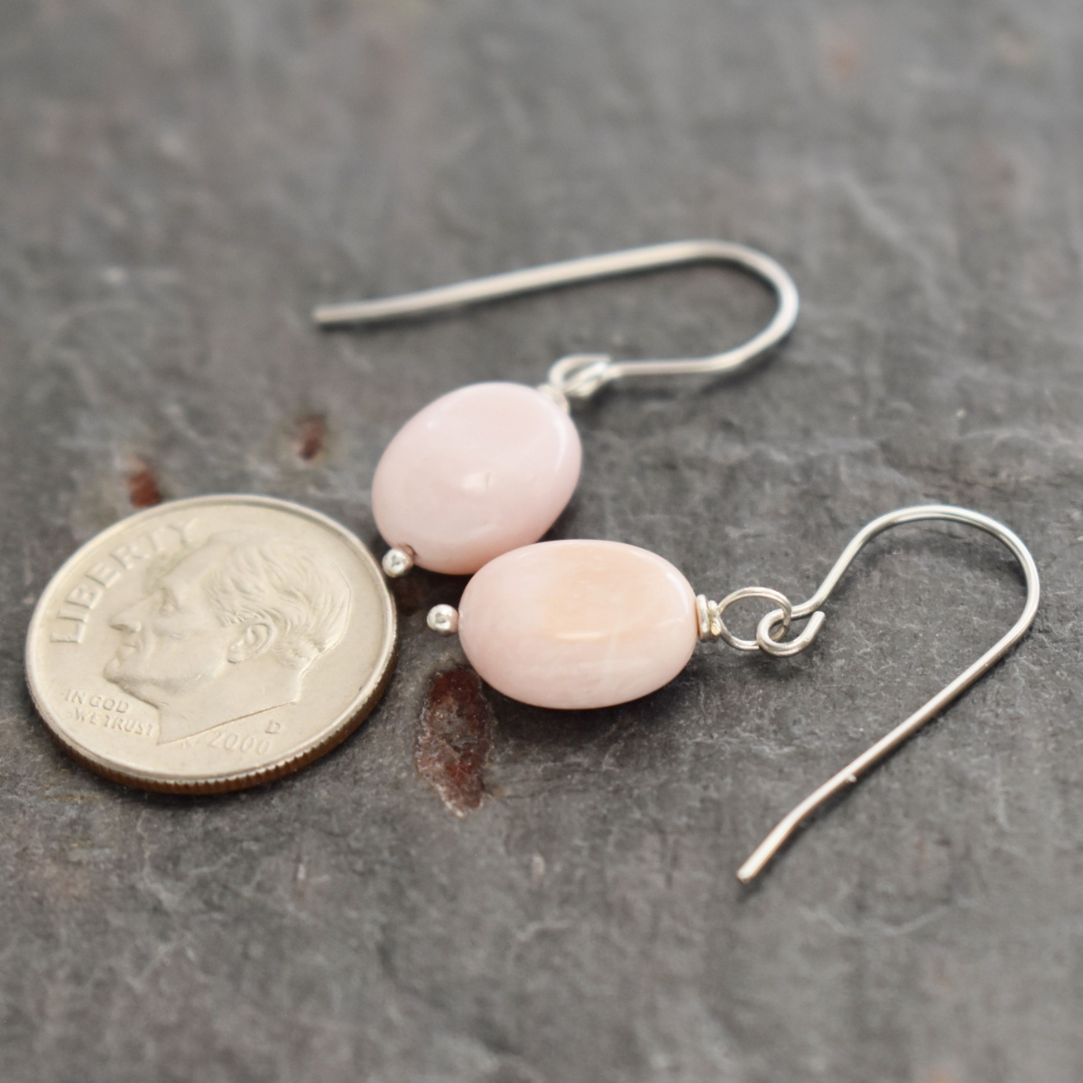 Pink Opal Earrings (3)