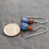 Carnelian & Lapis Earrings (3) Carnelian & Lapis Earrings (3)