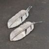 Feather earrings Feather earrings