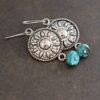 Southwest sun turquoise earrings Southwest sun turquoise earrings