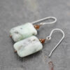 Tourmaline & Chrysoprase earrings (2)