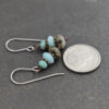 Turquoise, Amazonite, Rainforest Jasper Earrings (2) Turquoise, Amazonite, Rainforest Jasper Earrings (2)