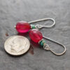 Turquoise & Ruby Quartz Earrings (1)_result