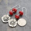 red poppy earrings (1) red poppy earrings (1)