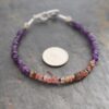 Amethyst and pink tourmaline bracelet (6)