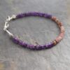Amethyst and pink tourmaline bracelet (7)
