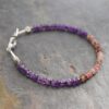 Amethyst and pink tourmaline bracelet (9)