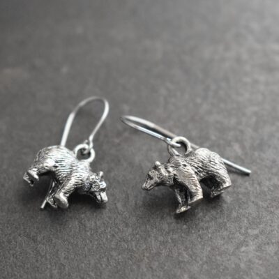 Black Bear Earrings