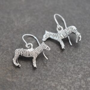 Zebra Earrings