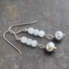 Aquamarine and pearl earrings (1) Aquamarine and pearl earrings (1)