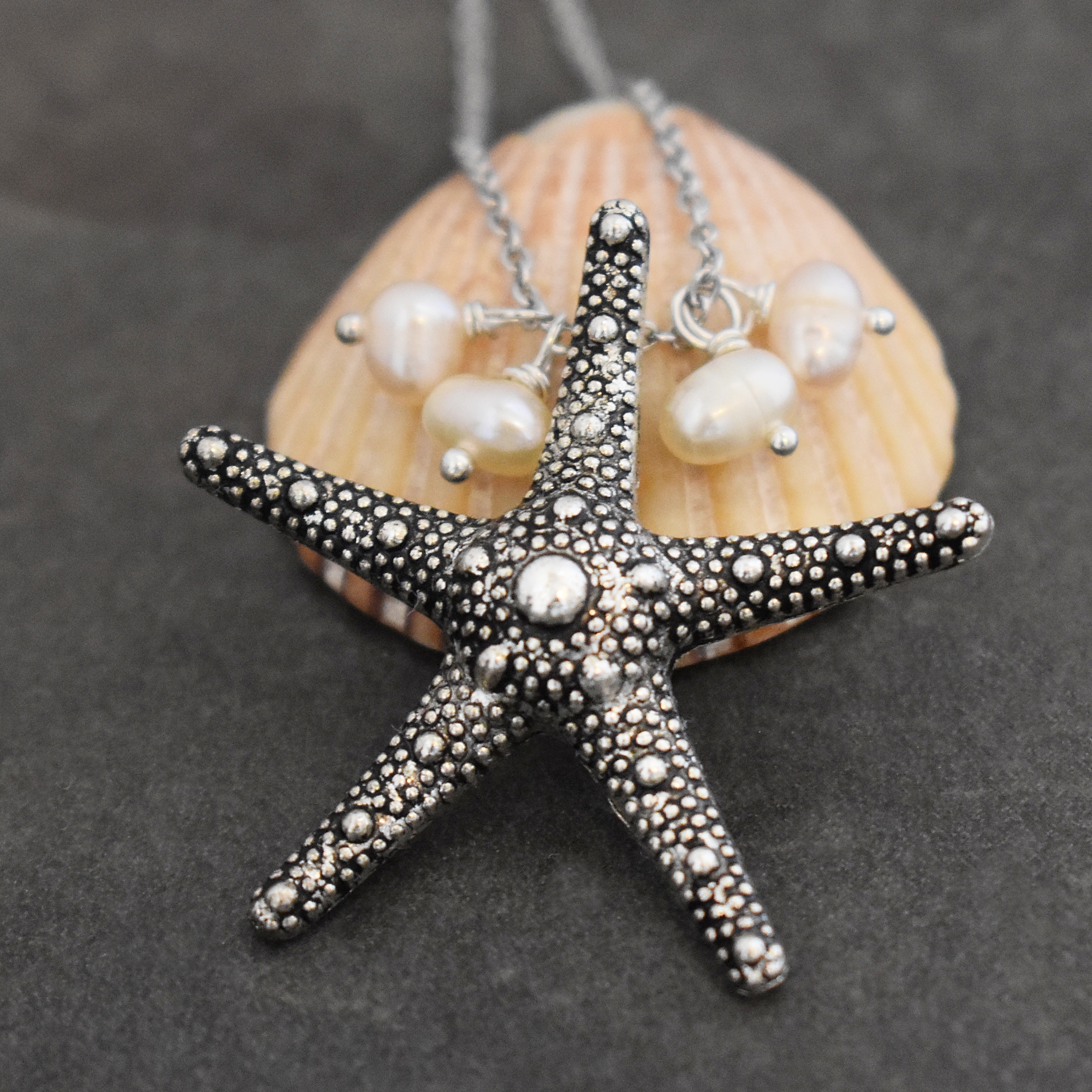 Lager Starfish with pearls (3)