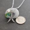 Starfish Necklace turquoise drop (3) Starfish Necklace turquoise drop (3)