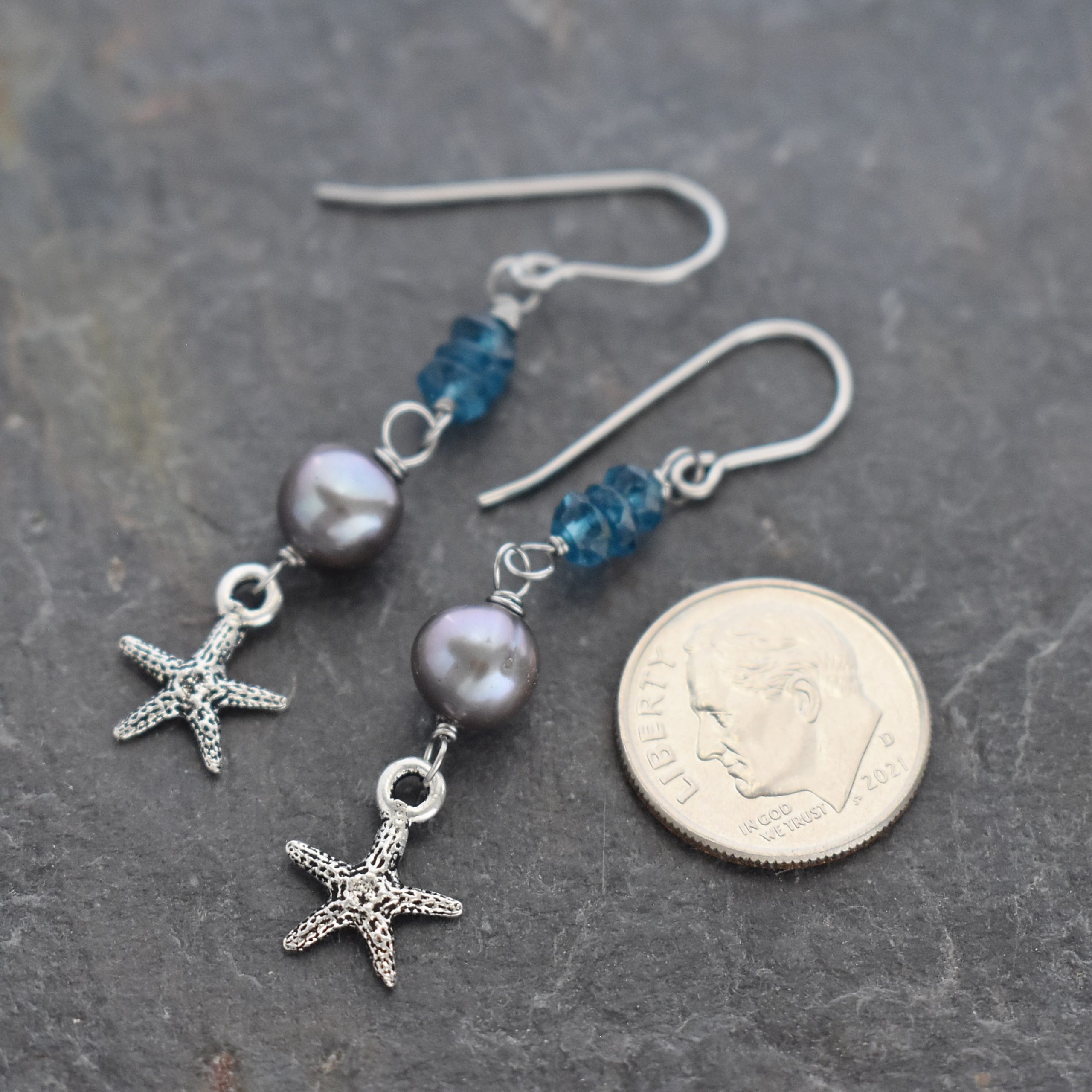 Starfish Pearl & Topaz (1)