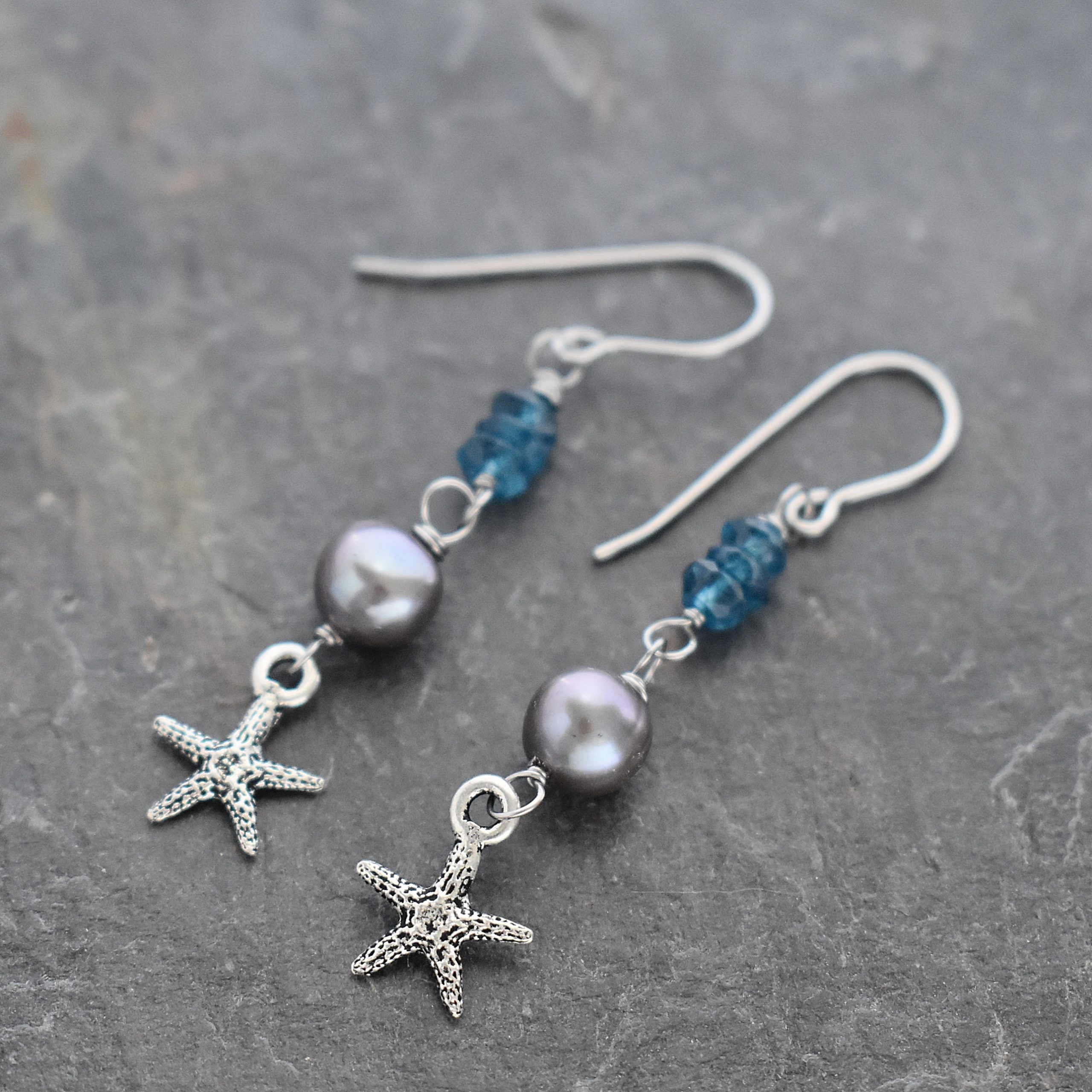 Starfish Pearl & Topaz (2)