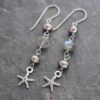 Starfish pearl, Labradorite Earrings (1) Starfish pearl, Labradorite Earrings (1)
