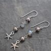 Starfish pearl, Labradorite Earrings (2) Starfish pearl, Labradorite Earrings (2)